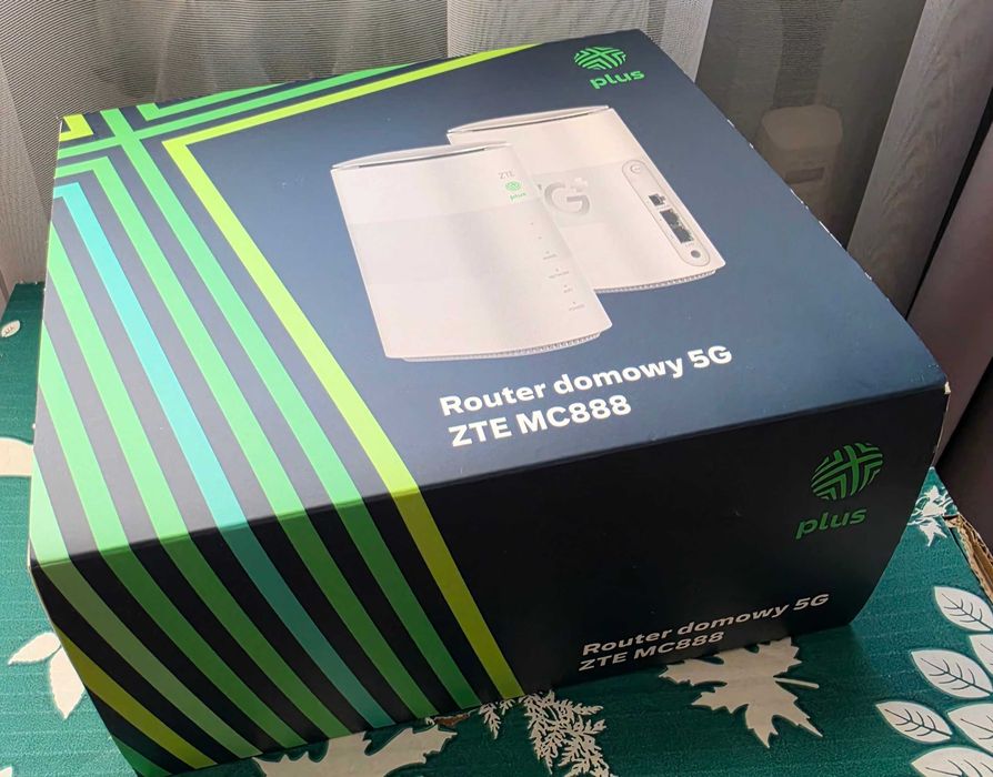 Router domowy 5G ZTE MC888 | Wi-Fi 6 | Stan idealny | Komplet w pudełku