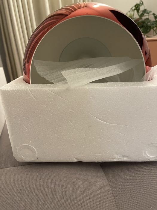 2 lampy, Light Years, Calabash P2, red chrome, Fritz Hansen