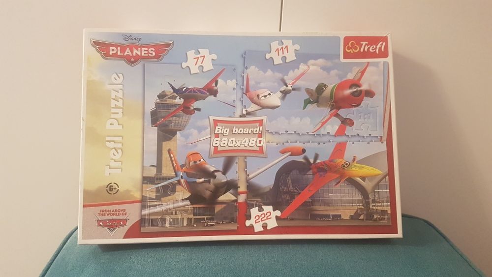 Puzzle Trefl Samoloty 77, 111, 222 elem.