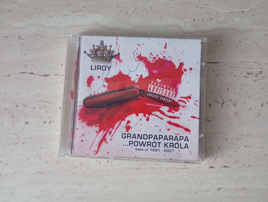 Płyta liroy Grandpaparapa z autografem
