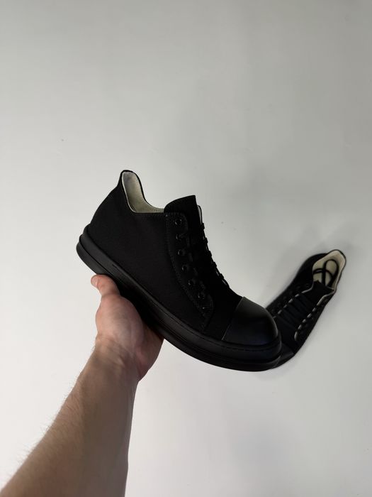 Кеди Rick owens ramones geobasket vintage low full black opium arc hive фулл чорні кеди чоловічі жіночі 37 38 39 40 41кросівки кроссовки 44 43 42 41