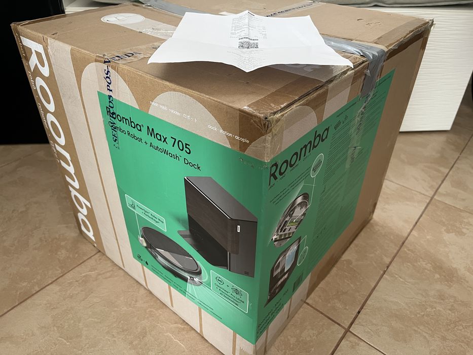 Aspirador iRobot Roomba Max 705 Combo + Base Autowash com 29 meses de garantia