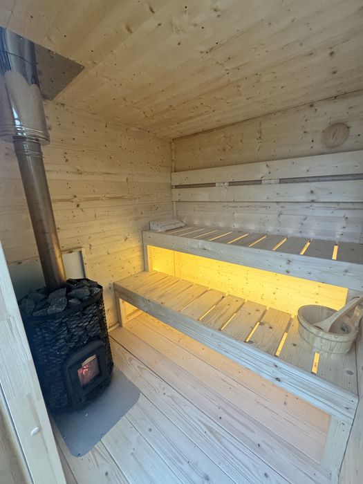 Sauna ogrodowa ocieplona dostawa cały kraj montaż  na miejscu