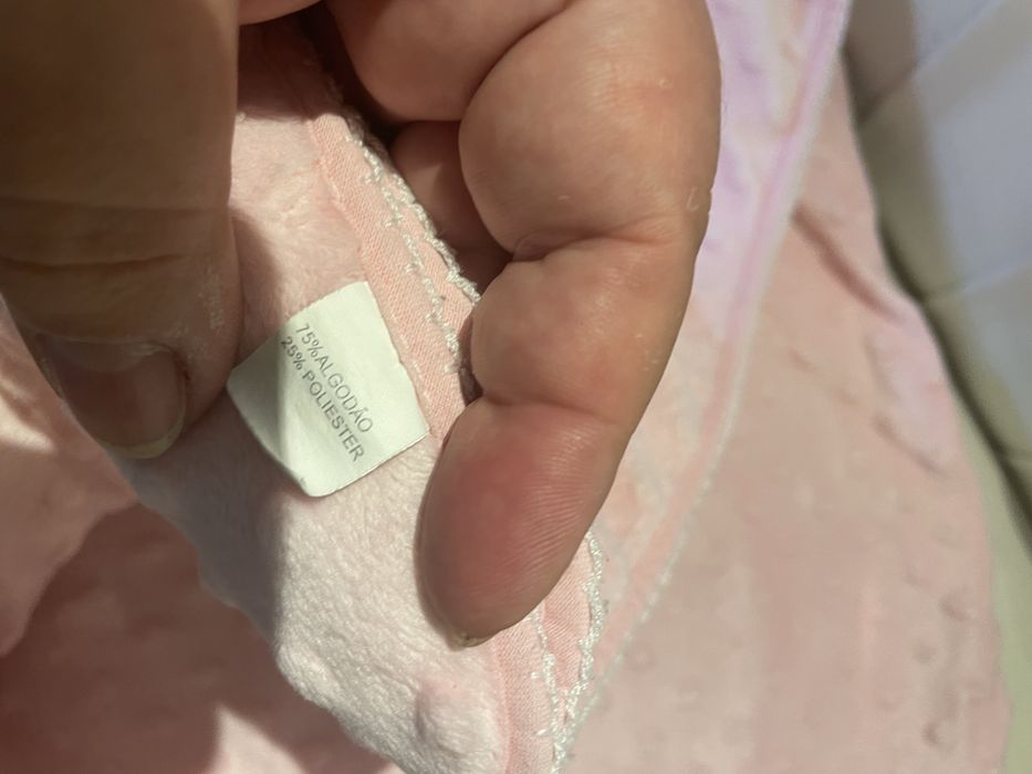 Mantinha bebé double face