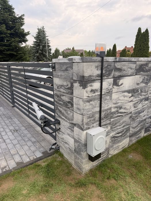 Montaż napędów bram NICE, serwis automatyka naprawy