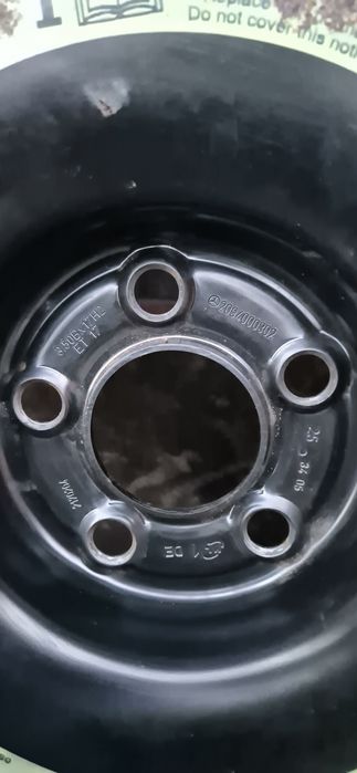 Dojazdowka Kolo Zapasowe Mercedes CLK W209. 125 80 R17. Polecam !
