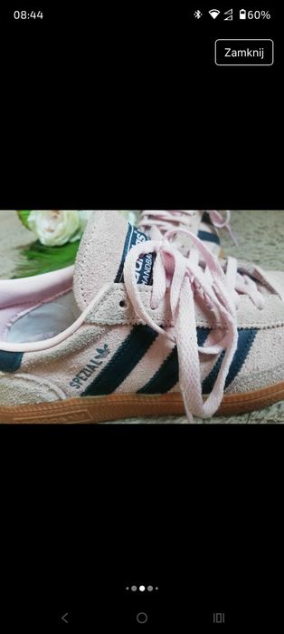 Adidas Handball Spezial Clear Pink Arctic Night roz. 38
