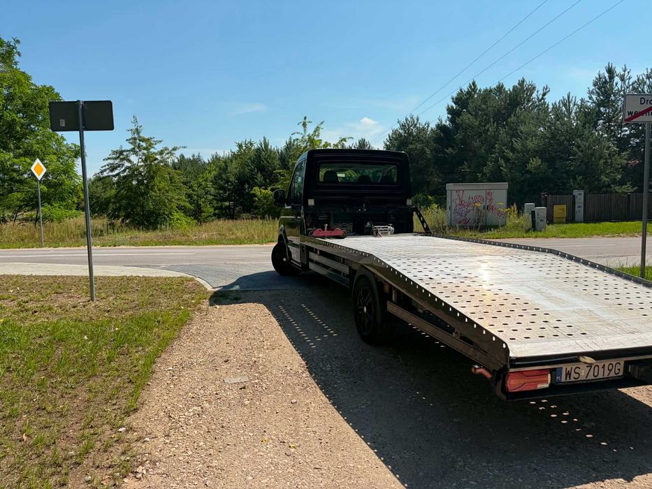Auto Laweta VW Crafter wynajem kat B