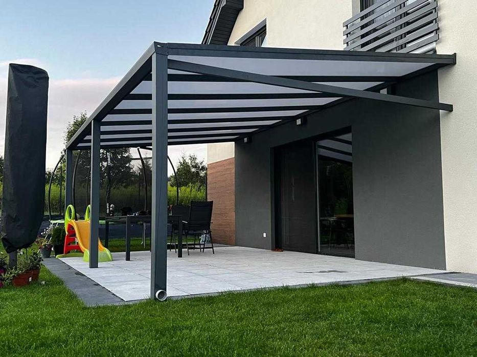 Zadaszenie Tarasu - Pergola - Ogród Letni, Aluminium 4,0x5,0m