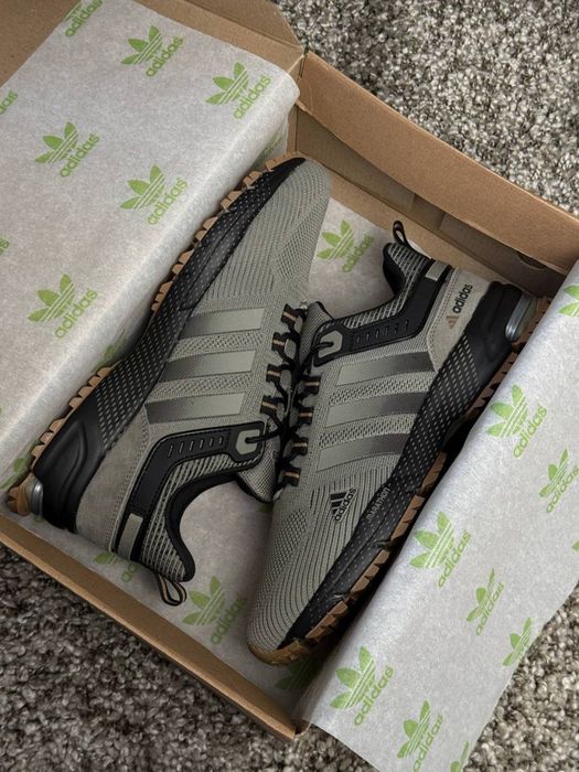 ТОП! Чоловічі кросівки Adidas Marathon Olive Black 41 42 43 44 45 46