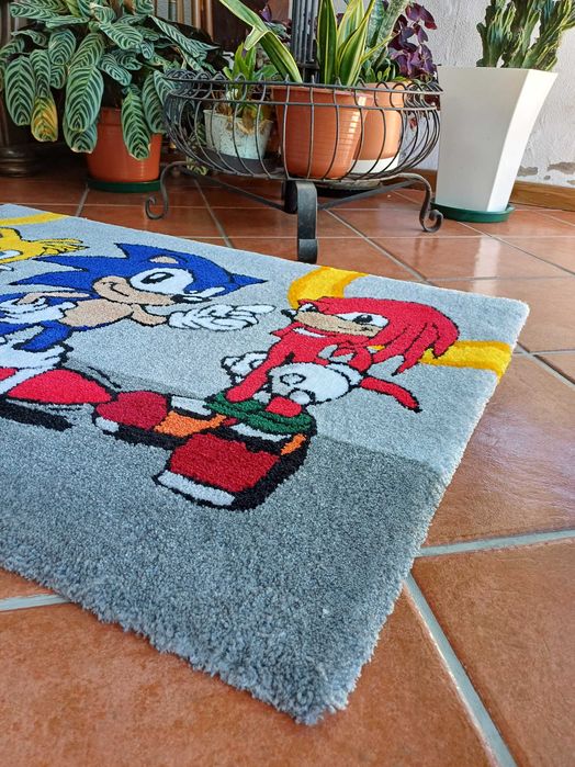 Tapete de criança personalizado e confortável "Sonic"