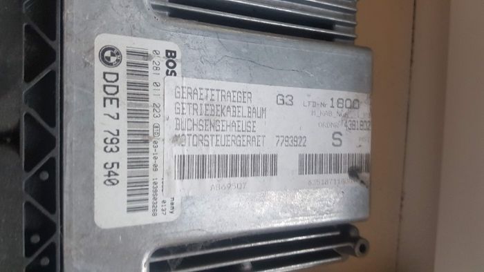 Zestaw startowy BMW M47N 163KM E90 E87 E60 komplet EWS CAS kluczyk