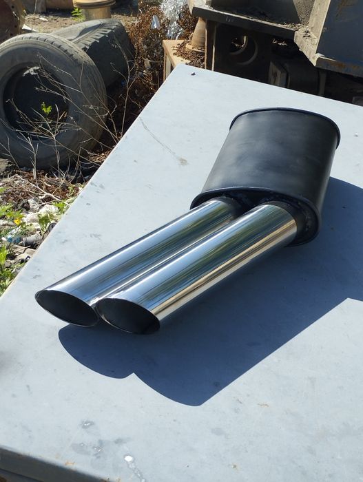 Глушитель прямоточный для BMW, прямоток на БМВ.