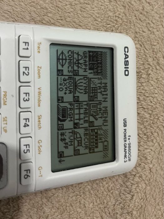 Calculadora gráfica Casio fx-9860GIII