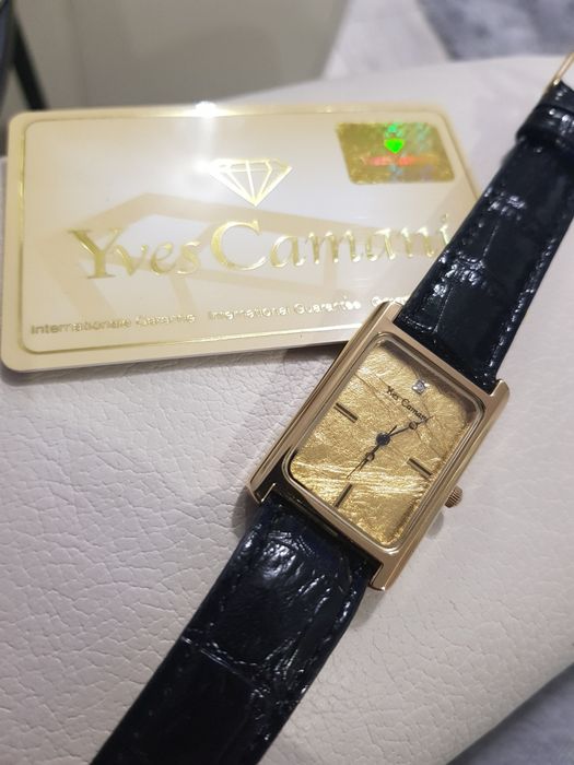 Zegarek damski Yves Camani złoto diament