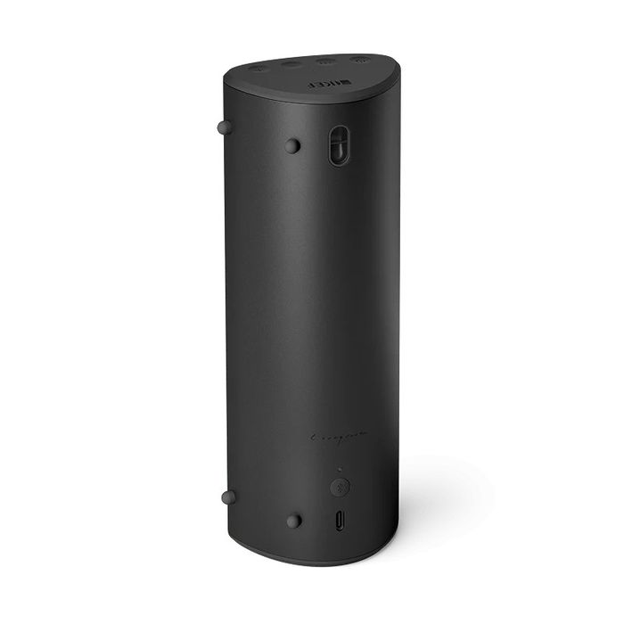 KEF MUO - Midnight Black - Głośnik BT 5.4 IP67 aptX Adaptive, SBC, AAC