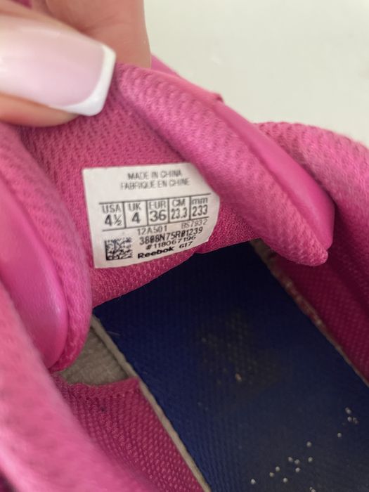 Rozowe Buty sportowe Reebok 36