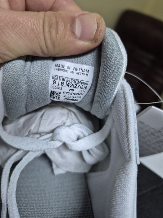 Чоловічі кросівки Reebok CL LTHR(Оригінал)42-27 і 47-31см