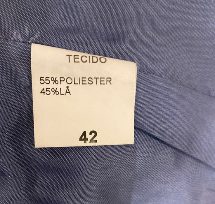 Fato classico azul marinho