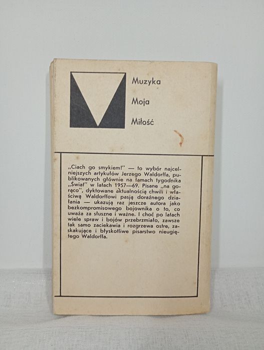 Ciach go smykiem. Jerzy Waldorff