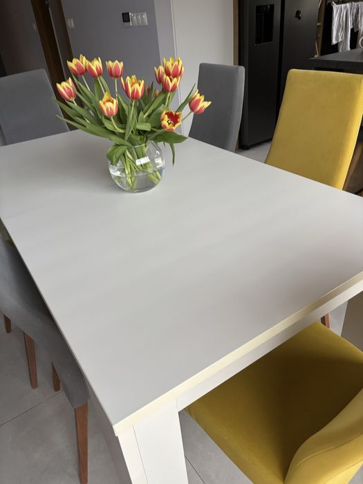 Stół biały tchibo