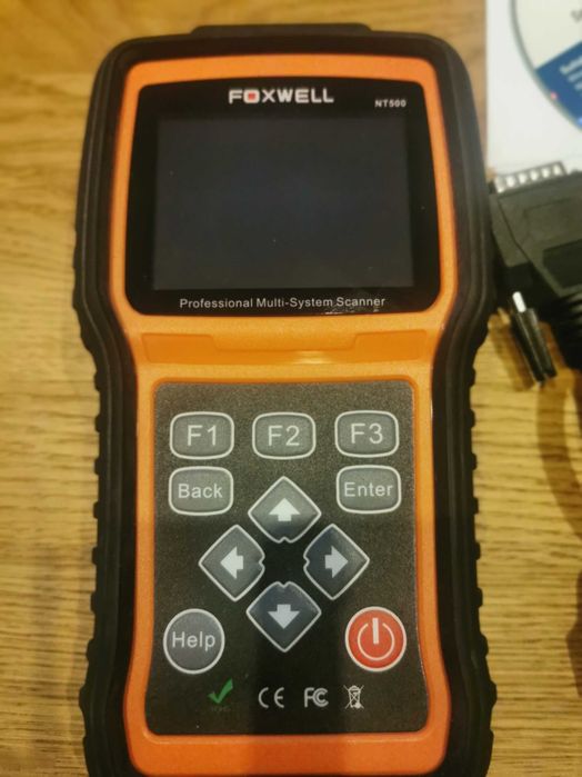 Tester Diagnostyczny Foxwell NT500 VAG (VW, Audi, Skoda, Seat) PL | Stan BDB, Komplet! OBD