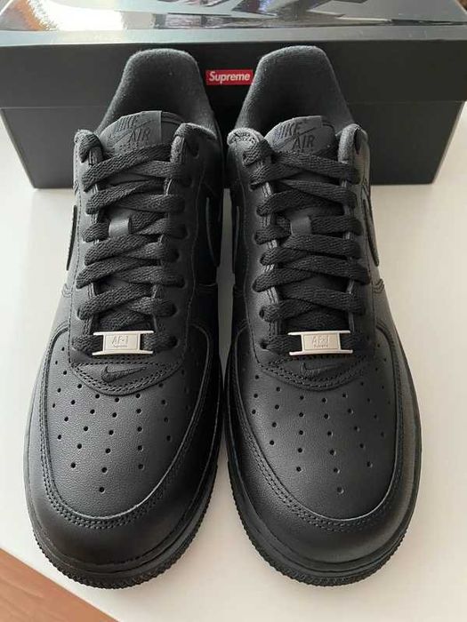 Nike Air Force 1 Supreme Black R.46