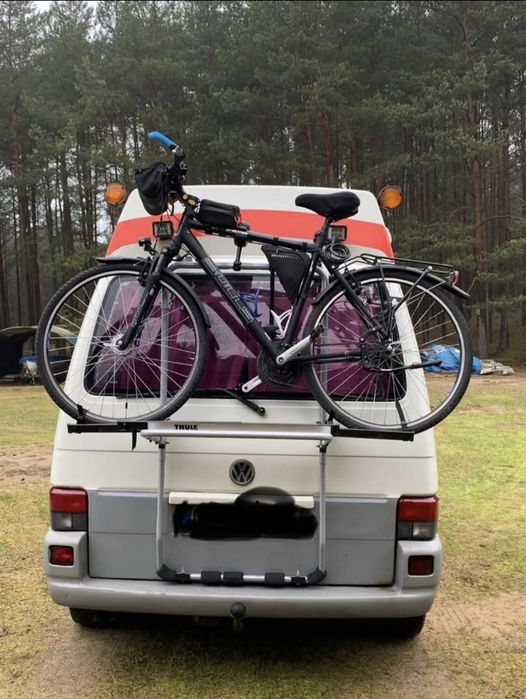 Thule 973 bagażnik rowerowy na klapę bus, T4 T5 VITO TRAFIC Kamper