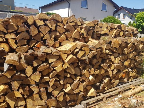 SUCHE Drewno opałowe kominkowe sezonowane