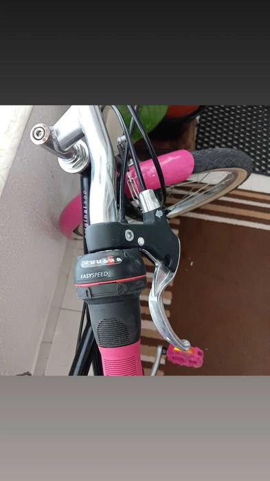 Bicicleta BTT criança côr BLACK&PINK dos 3 aos 12anos