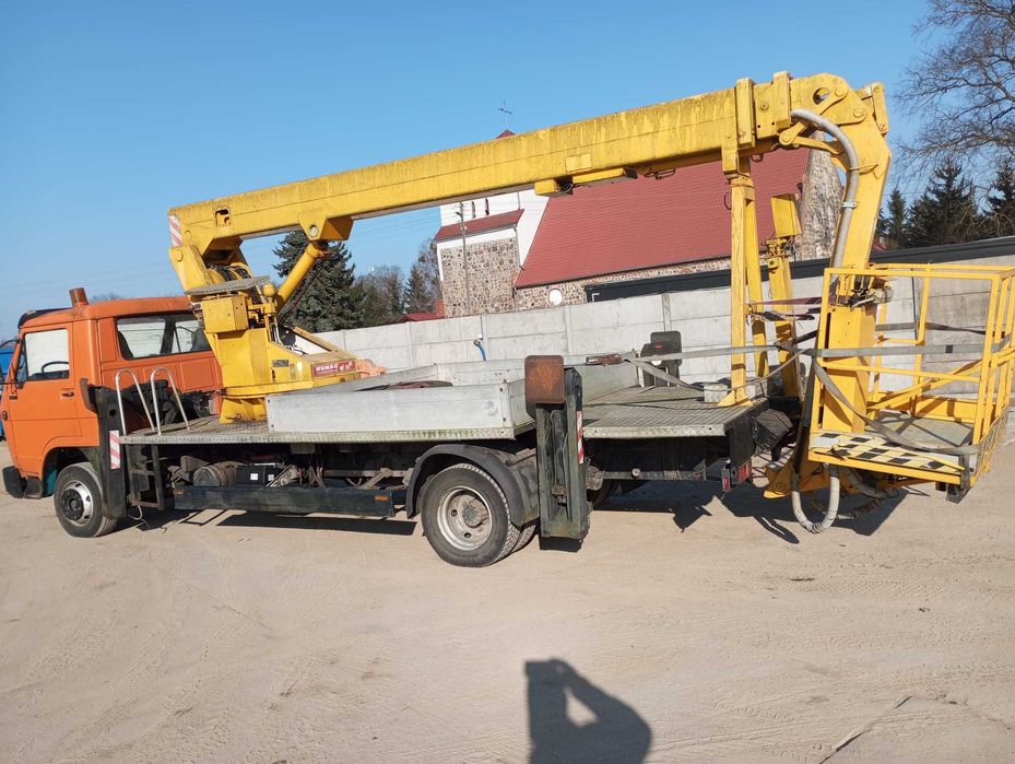 Podnośnik koszowy WUMAG WT 200 MAN 8.150 6 cylindrów zwyżka 20m