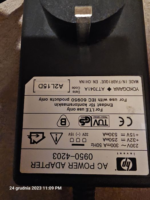 Zasilacz 15V/32V Sprzedam