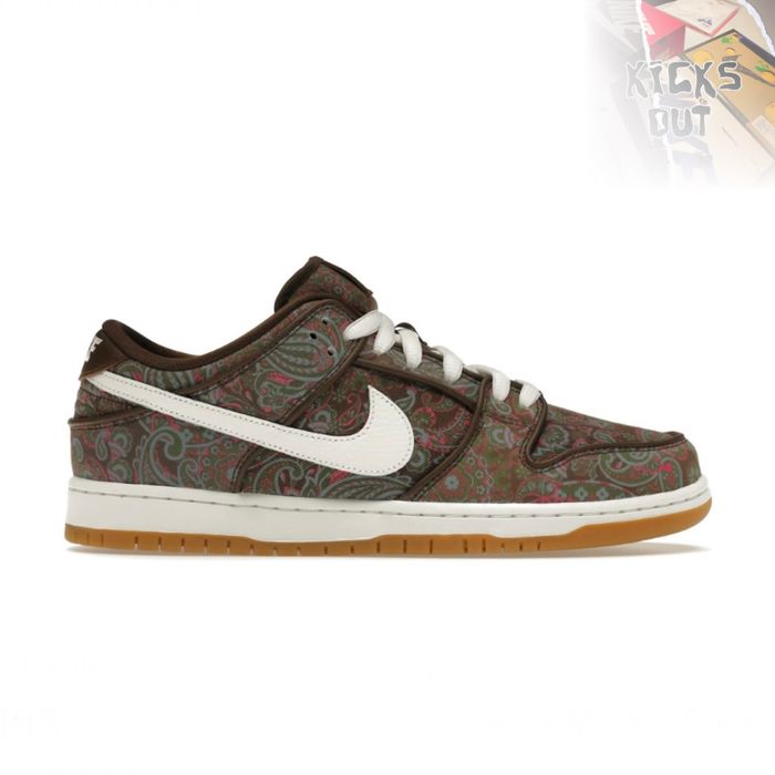 Nike Dunk Low Sb Paisley Brown