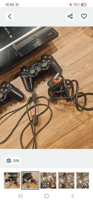 Playstation 3 z dwoma Padami