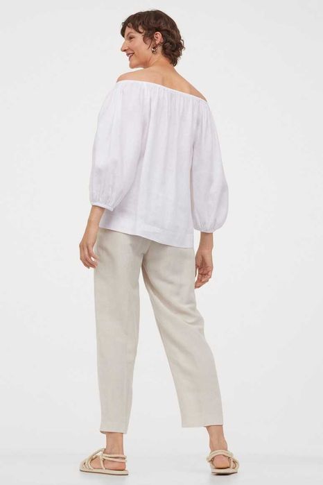 Blusa/ Camisa/Top 100% linho H&M Premium