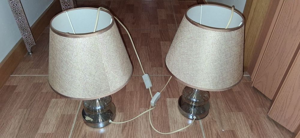 Conjunto de candeeiros