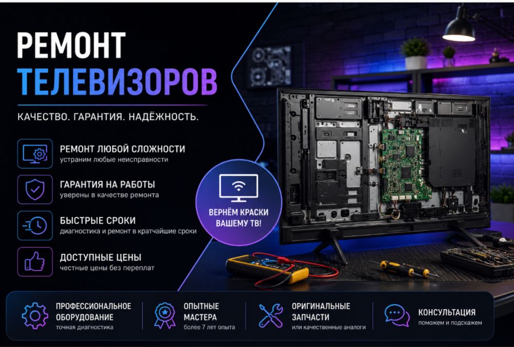 Ремонт телевизоров