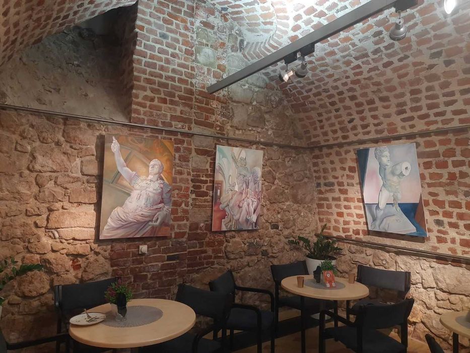 Obraz olejny na płótnie - Szermierz Borghese 100x70 cm, Maria Naruszewicz 2025