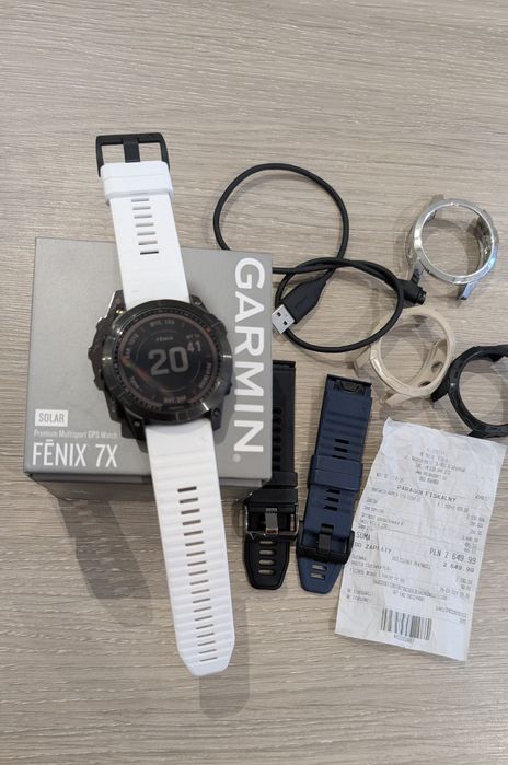 Garmin Fenix 7x solar mapy Topo EU
