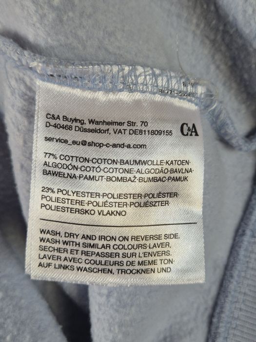 Bluza błękitna C&A roz.55, 58, 60, XXXXL