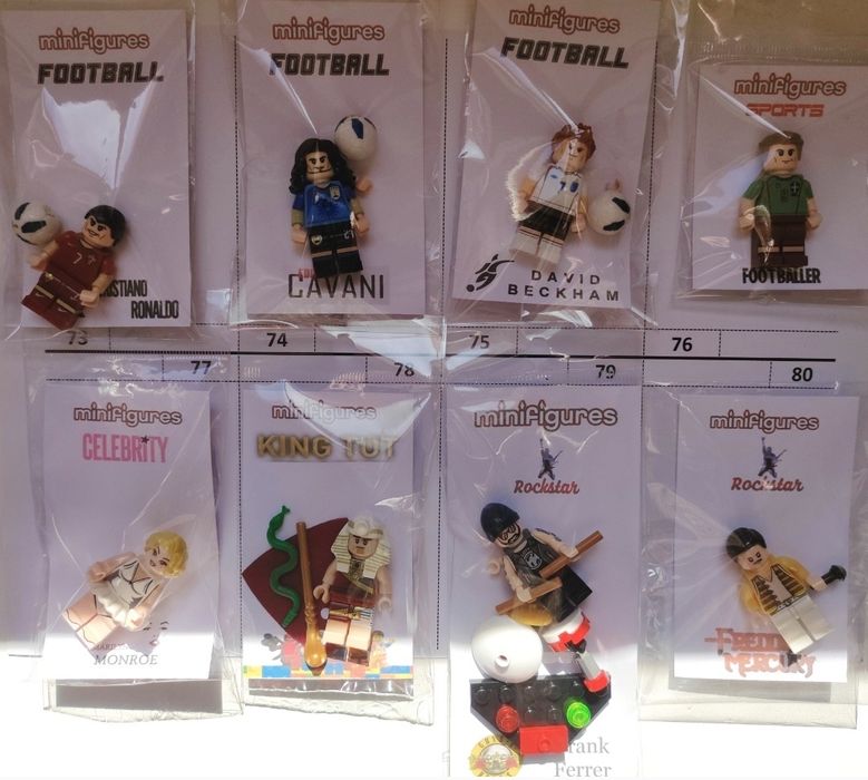 2/5 Mini Figures: Ronaldo, Toy Story, Pokémon, Batman, Riddler, Flash, Penguin64751209539970121