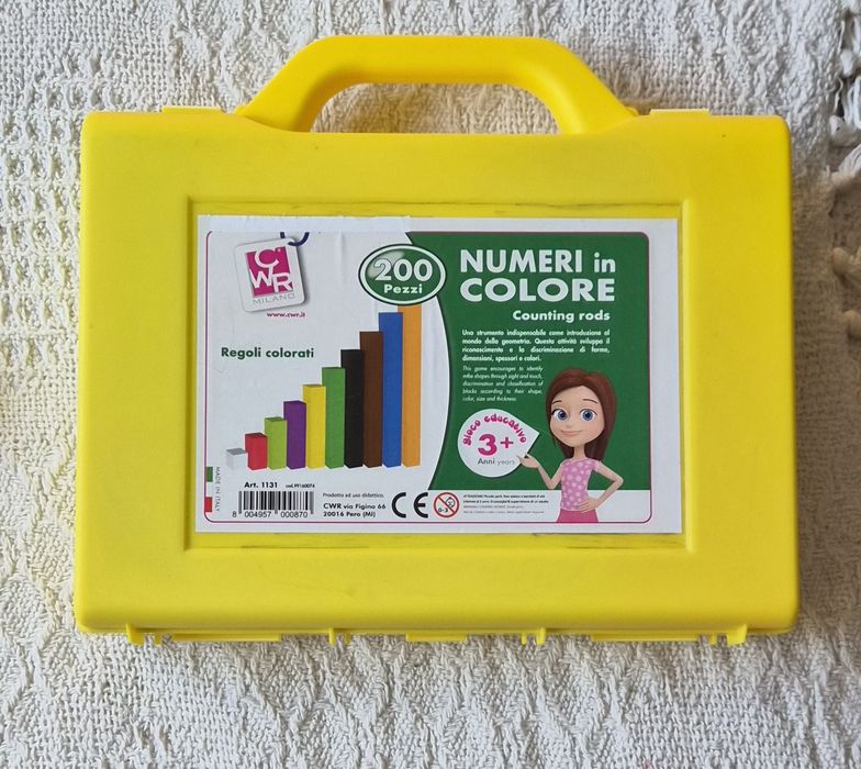 Conjuto pedagógico método  Cuisinaire