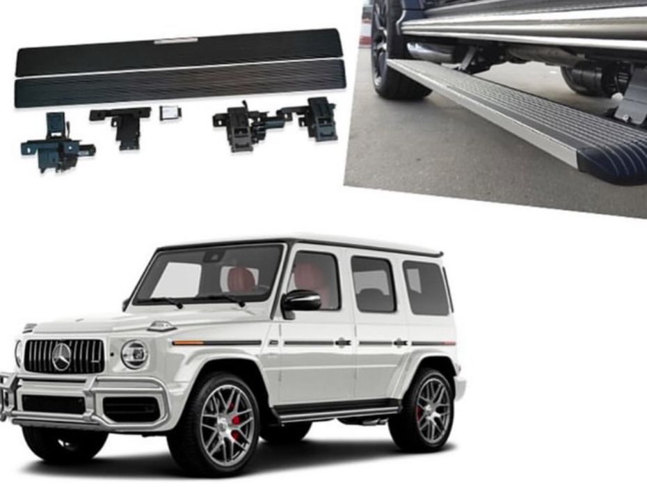 Выездные подножки Mercedes G-class 63 AMG 2018+ год