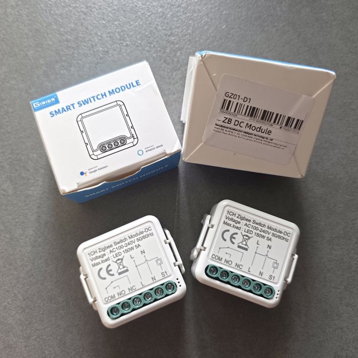 Zigbee реле Сухий контакт Girier GZ01-D1 (для Home Assistant / Tuya)