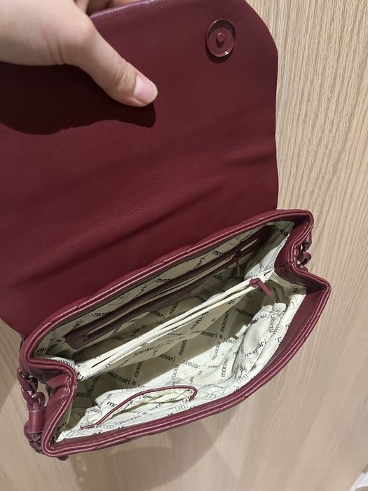 Bordowa torebka Monnari