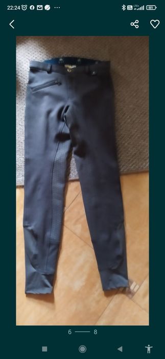 Bryczesy do jazdy konnej