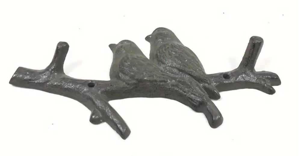 Cabide em Ferro Pássaros