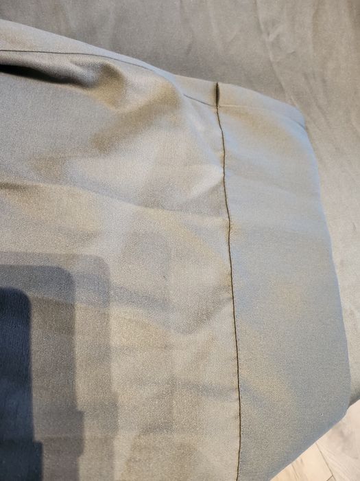 Zasłona szaro z czerwonymi akcentem Tanio