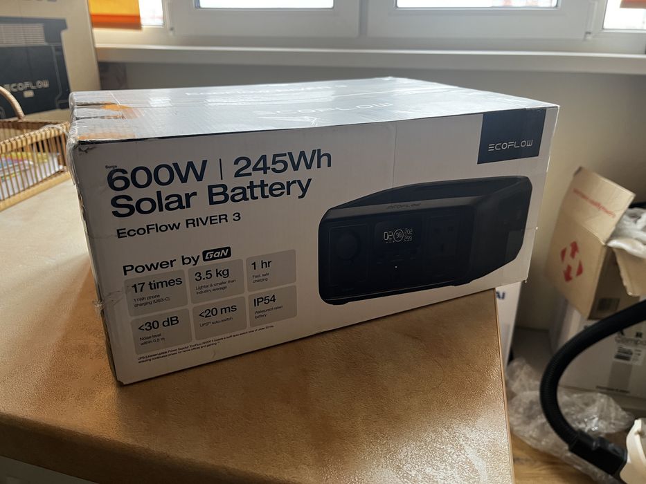 Ecoflow River 3 / Solar panel 110W / зарядна станція та сонячна панель