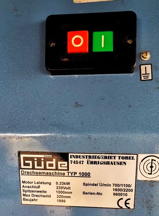 Tokarka do drewna Gude